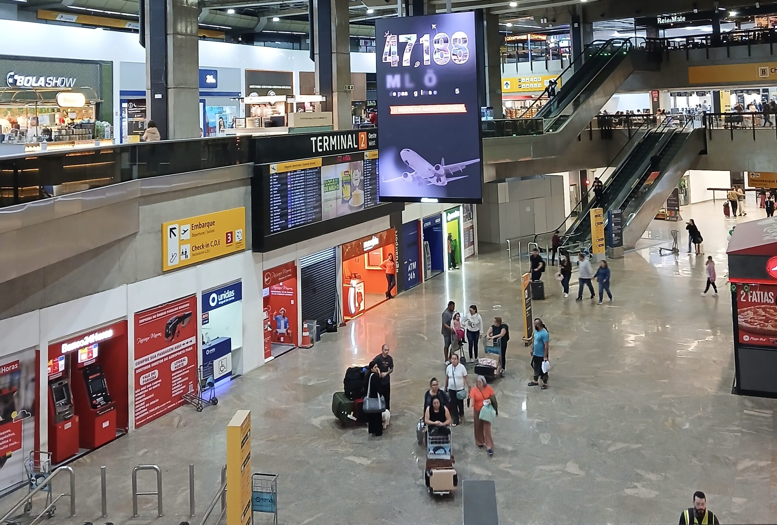 Aeroporto de Guarulhos: onde fica o novo espaço para chamar carro por app? Entenda