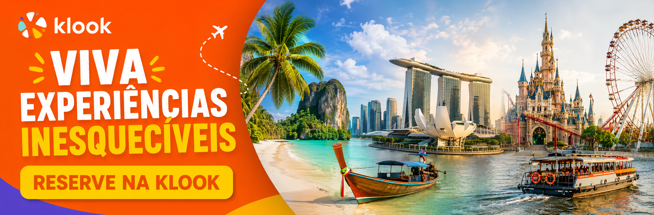 Passeios, ingressos e experiências de viagem na Klook
